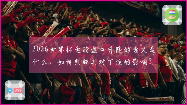 2026世界杯竞猜盘口升降的含义是什么，如何判断其对下注的影响？