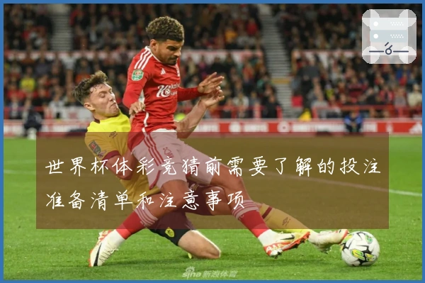 世界杯体彩竞猜前需要了解的投注准备清单和注意事项