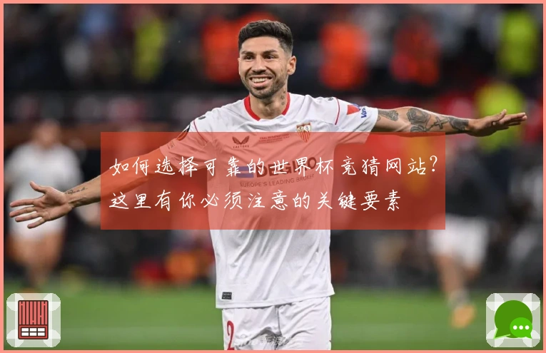 如何选择可靠的世界杯竞猜网站？这里有你必须注意的关键要素