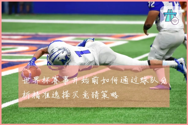 世界杯赛事开始前如何通过球队分析精准选择买竞猜策略